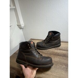 Red Wing Irish Setter Steel Toe Ultra Dry Oil Resistant Work Boots Men's 14